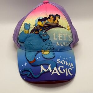 FREE ADD-ON Disney Princess Aladdin Genie Jasmine Toddler Baseball Hat